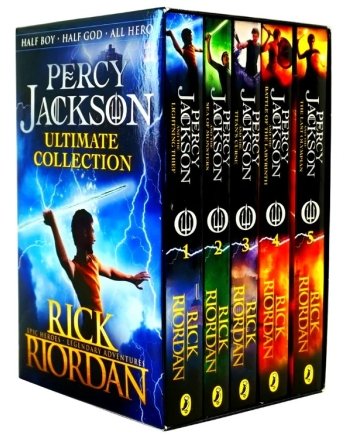 Percy Jackson Ultimate Collection 5 Book Box Set